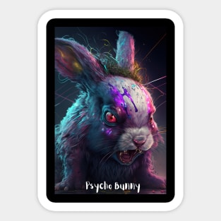 Psycho Bunny - Some days are not good days v2 Sticker